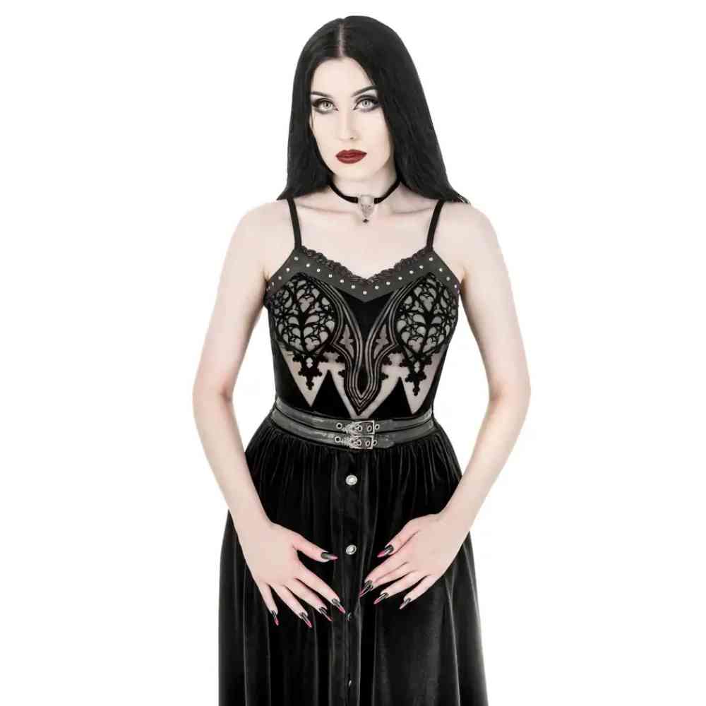 Restyle - Dark Altar Bodysuit - Black